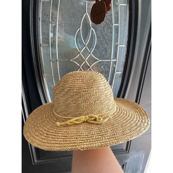 hanna andersson Pink Straw Hat Size L - Excellent Condition - Picture 3 of 4